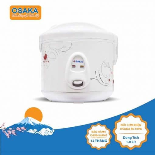 Osaka Nồi cơm điện RC10PA - Nồi cơm mini 1 Lít