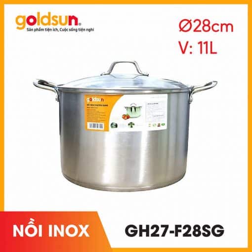 1 Goldsun Noi luoc ga inox GH27 F28SG