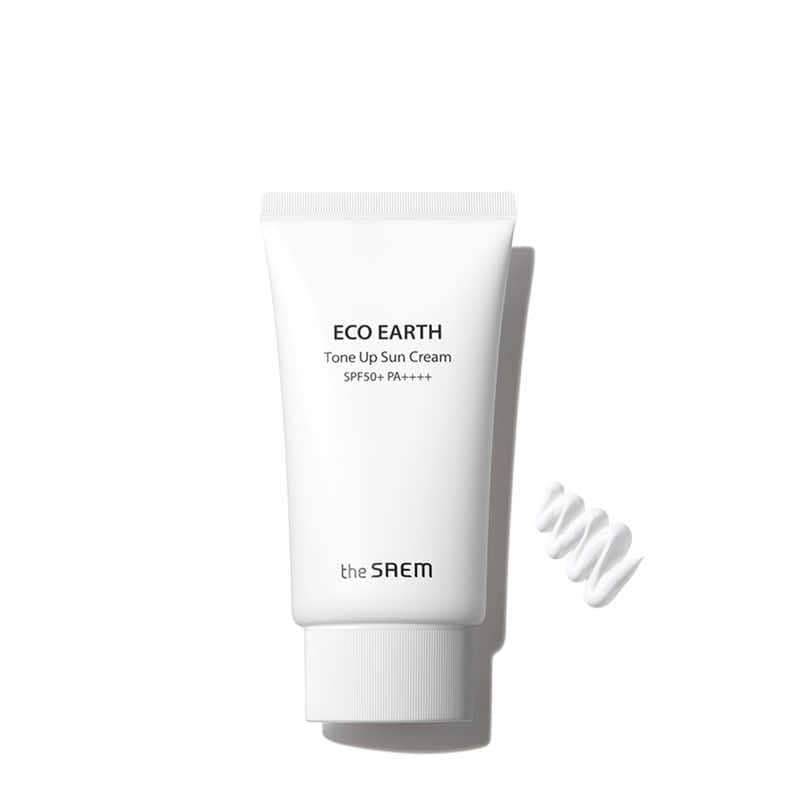 Kem chống nắng The Saem Eco Earth Tone Up Sun Cream 50g 3