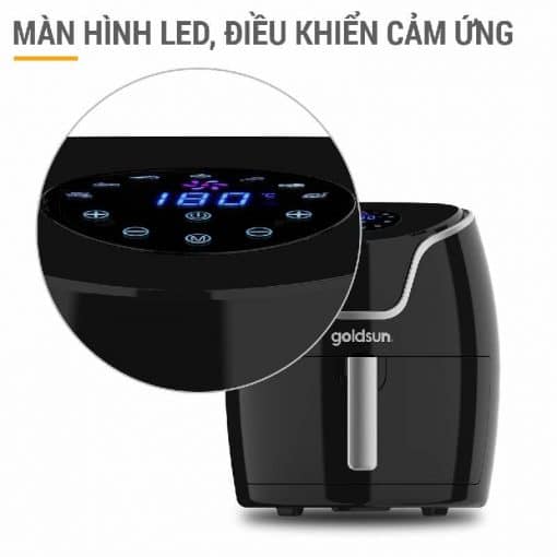 Nồi chiên không dầu 5.5L Goldsun CQ2602