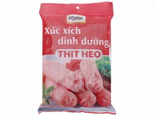 xúc xích ponnie bò,heo 175gr