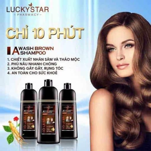 Dau goi phu Nau LUCKY STAR Chai 500ml