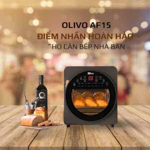 Top Sale Nồi Chiên Không Dầu Olivo AF15