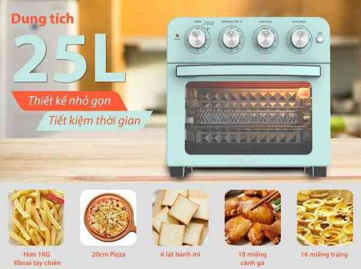 Lò Nướng Kiêm Nồi Chiên Không Dầu UNIE Q37