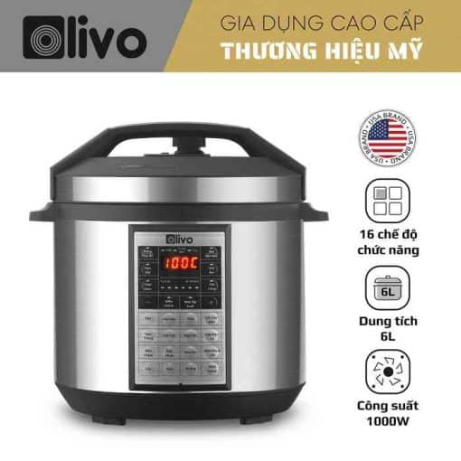 Nồi Áp Suất Điện Đa Năng Olivo PC60